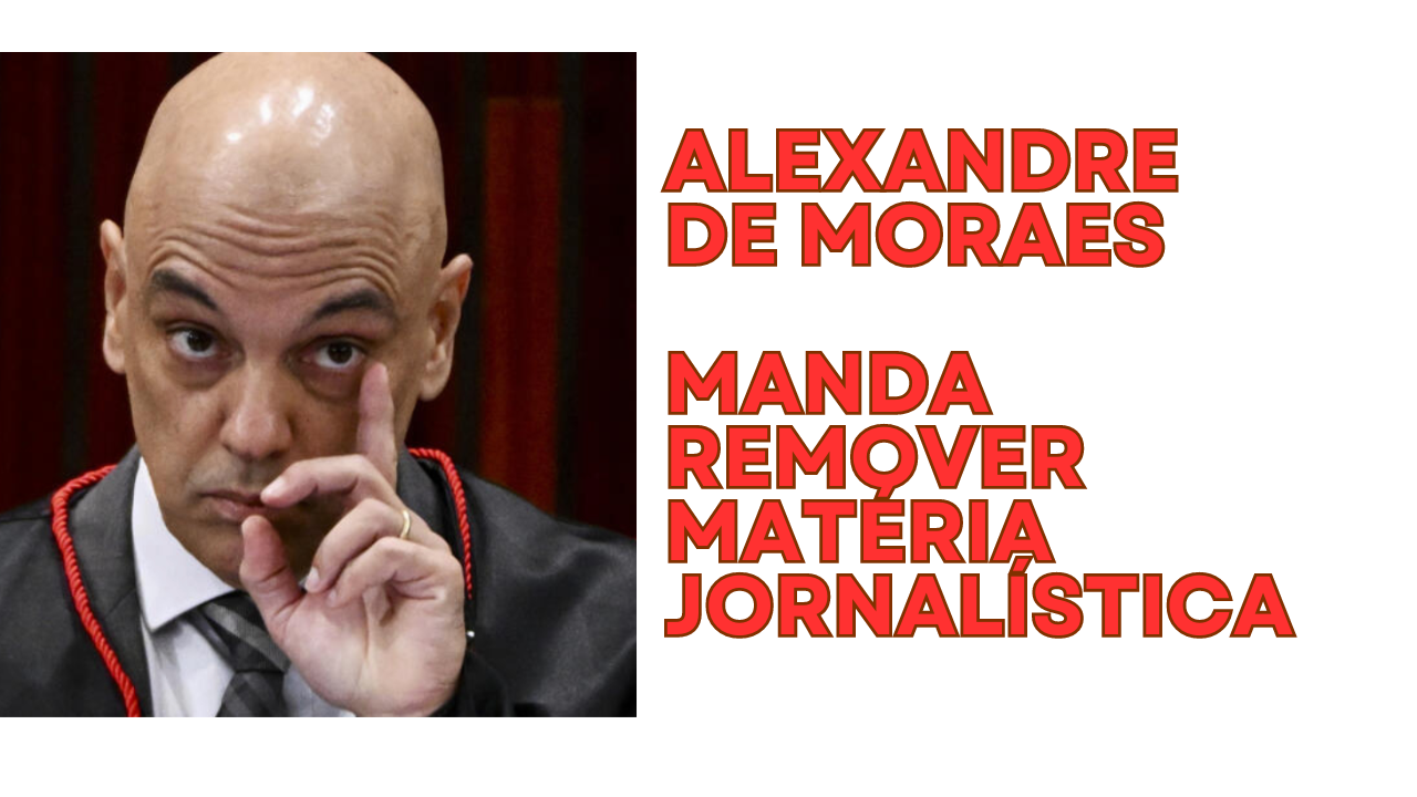 Jornalistas comentam proibição de matéria jornalística determinada por Alexandre de Moraes